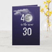 40バースデーナイトスカイカードを回す カード (黄色い花)