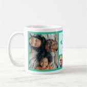 40パパ誕生日フォトコラージュで幻想的 コーヒーマグカップ (左)