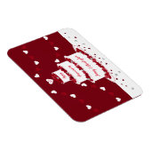 40パーソナライズされたth Rubyの結婚アニバーサリーケーキ マグネット (右側)