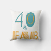 40ファブモダン誕生日 クッション (裏面)