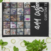 40フォトコラージュ – 4行10列 – スクリプト名 キッチンタオル (折り畳み)