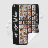 40フォトコラージュ – 4行10列 – スクリプト名 ゴルフタオル (インサイチュ)