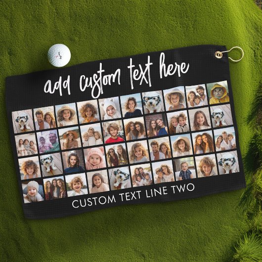 40フォトコラージュ – 4行10列 – スクリプト名 ゴルフタオル