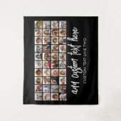 40フォトコラージュ – 4行10列 – スクリプト名 タペストリー (正面)