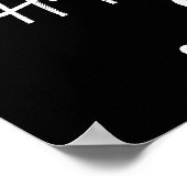 40フォトコラージュ – 4行10列 – 誕生日 ポスター (角)