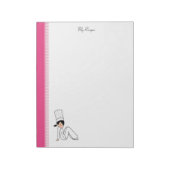 40ペーカスタムジのメモ帳 ノートパッド (回転)