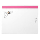 40ペーカスタムジのメモ帳 ノートパッド (正面)