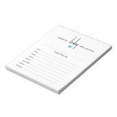 40ページの切り取り希望男の赤ちゃんシャワーゲーム ノートパッド (回転)