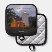 40マイルポイントダスクポットホルダー 鍋敷き (正面/裏面)