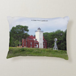 40マイルポイントライトハウスアクセント枕 アクセントクッション