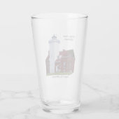 40マイルポイントライトハウスガラス タンブラーグラス (裏面)