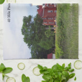 40マイルポイントライトハウスキッチンタオル キッチンタオル (折り畳み)