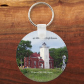 40マイルポイントライトハウスキーチェーン キーホルダー (正面)