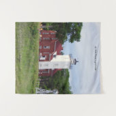 40マイルポイントライトハウスタペストリー タペストリー (正面(横))