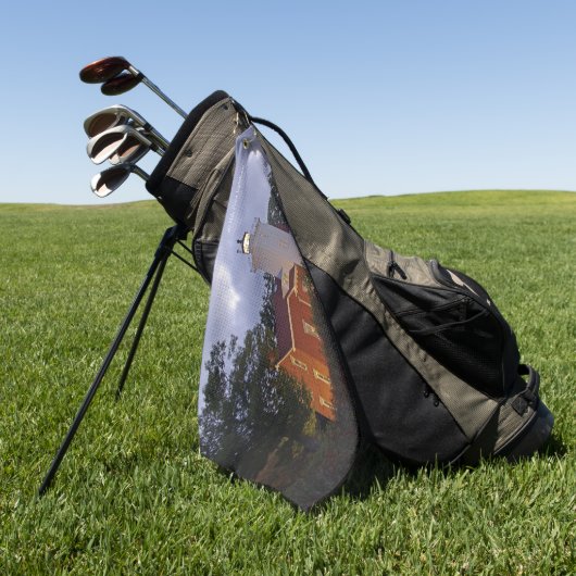 40マイルポイントライトハウスダスクゴルフタオル ゴルフタオル (グリーン)