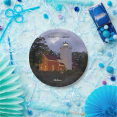 40マイルポイントライトハウスダスク紙プレート ペーパープレート (パーティー)