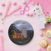 40マイルポイントライトハウスダスク紙プレート ペーパープレート (パーティー)