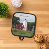 40マイルポイントライトハウスポットホルダー 鍋敷き (トップダウン)