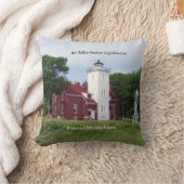 40マイルポイントライトハウス角枕 クッション (ブランケット)