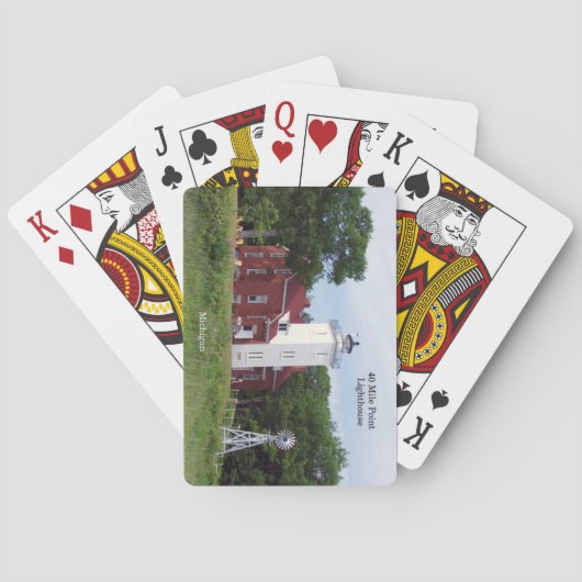 40マイルポイントライトハウス遊のカード トランプ (裏面)