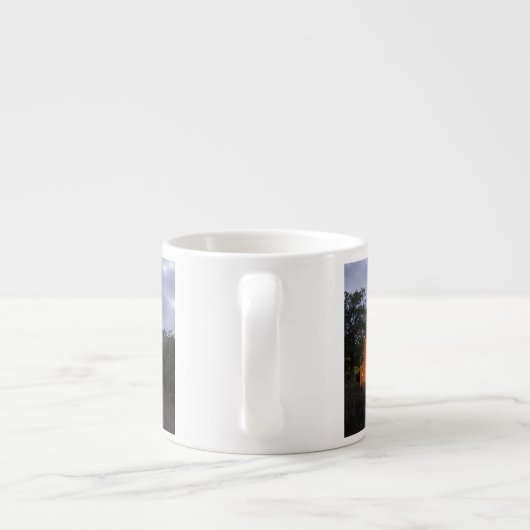 40マイルポイント灯台薄暗がりのエスプレッソのマグ エスプレッソカップ (裏面)