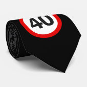 40交通標識 ネクタイ (ロール)