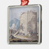 40人のギリシャの反逆者の抵抗 メタルオーナメント (左)