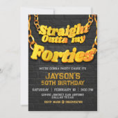 40代から直撃！招待状 招待状 (正面)