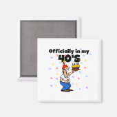 40代で正式に マグネット (正面/裏面)