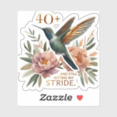 40以上の私のストライドのステッカーをヒット シール (シート)