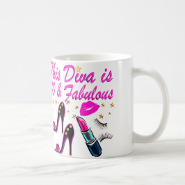 40位パーティーDIVA コーヒーマグカップ