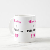 40何とおもしろいコーヒーマグがいっぱい コーヒーマグカップ (正面左)