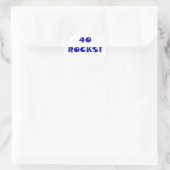 40個の岩石 ラウンドシール (バッグ)
