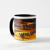 40個の石の金属の身体傷害のマグ マグカップ (正面左)