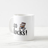 40個の石 コーヒーマグカップ (正面左)