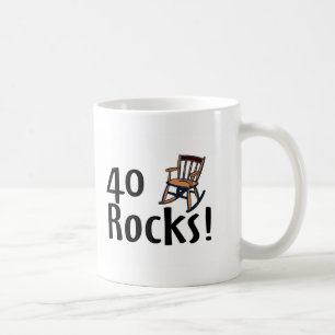 40個の石 コーヒーマグカップ