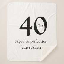 40周年お誕生日おめでとうシンプルな名前