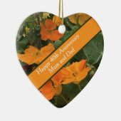 40周年ナストル結婚チウム代替品 セラミックオーナメント (右)