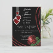 40周年ルビーレッドローズ記念 招待状 (スタンド正面)