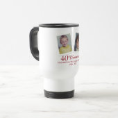 40周年ルビー結婚記念日子供写真 トラベルマグ (正面左)
