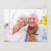 40周年ルビー記念日 保存日付カレンダー写真 案内ポストカード (裏面)