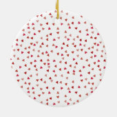 40周年ルビー ハート セラミックオーナメント (裏面)