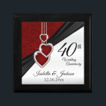 40周年結婚デザイン ギフトボックス<br><div class="desc">40th、52thまたは80thの周年記念結婚デザインギフトボックスをパーソナライズする準備ができている。⭐この製品は100%カスタマイズ可能。グラフィックや文字は、追加、削除、移動、サイズ変更、変更のまわりに、回転等が可能。ストア内のデザインの99%はレイヤーで行われる。これにより、グラフィックと文字のサイズ変更と移動が簡単され、各のまわりに製品に完全にフィットするようになります。📌 (ご注文の前に必要なグラフィックのサイズ変更や移動を必ず行もしう)また、他のZazzle製品で「デザインの転送」ができ、Zazzleのアイテムのほとんどに合わせてデザインを調整できる。(ボタンがページの右側にある)文字グラフィックの中には、ボックスに入力できる状態のものやクリック、フォントやグラフィックの追加、移動、削除、サイズ変更、背景色の変更などカスタマイズ、「」ボタンを使用して行う機能があるもの。このデザインは、プロフェッショナルプリント用の高解像度ベクトルおよび/またはデジタルグラフィックスで形成される。📌注意: (これはプリント。Zazzle製品のすべてのデザインは、「この製品について」の下に特に明記されていない限り、「プリント」である)デザインは、画面上および製品に表示されているとおりに正確に印刷される。したがって、グラフィックや文字のサイズ変更を行う際に、それが正しい領域に収まり、あなたのスペルや表現がサイズ、色、フォントのそれがどのように好きであるかを確認してください。"デザインのみもし"に関して質問があるか、必要な連絡か別の色救済、私は✉ siggyscott@comcast.netで私を見るか私のストアのリンクを参照してください。 https://www.zazzle.com/store/designsbydonnasiggy (コピーとペースト)私は喜んで幸せになる。⭐その他の質問(送料、返金、印刷、製品など)はZazzleまたはMaker連絡DIRECTLY⭐お願い⭐。私の店のサポートとストップを感謝する – DesignsbyDonnaSiggy.©ドナ・シーグリスト⭐⭐⭐ ZAZZLEは100%の満足を約束する。絶対もしに好きじゃないザズルが取り戻す!⭐⭐⭐ 1-888-8ZAZZLE (1-888-892-9953)電話番号:月~金:午前9時~午後5時(午後12時~午後8時)</div>