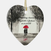 40周年結婚節目の節目 セラミックオーナメント (右)