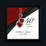 40周年結婚美しい記念日 ギフトボックス<br><div class="desc">40、52、80周年記念デザインギフトボックス。この製⭐品は100%カスタマイズ可能です。グラフィックスと文字は、削除、移動、サイズ変更、変更、回のまわりに転などを行うことができます。私の店のデザインの99%は重ねていますこれにより、簡単が向上し、各製品に完全に適合するように、グラフィックスと文字のまわりにのサイズを変更し、移動することができます。他のZazzle製品で「転送デザイン」を使用し、Zazzleのほとんどの品目に合わせてデザインを調整することもできます。 (ボタンがページの右側にあります)一部の文字グラフィックはボックスに入力する準備が整っています。また、ボタンをクリックして、フォントやグラフィックの追加、移動、削除、サイズ変更、変更を行うこともできます。デザインは、高解像度ベクトル及び/又はデジタルグラフィックスを用いてプロフェッショナルプリントする。注⭐:(これはプリント。Zazzle製品のデザインは、「About This Product」領域に特に記載されていない限り、「プリント」です。デザインは、画面や製品に表示されるのとまったく同じように印刷されます。文字やフォントのサイズ変更を行う際は、正しく適合するグラフィックやのサイズ、スペル、文字のを確認してください。「デザイン」に関する質問や必要な質問は、 siggyscott@comcast.netにありますか、私のストアリンクをご覧ください。http://www.zazzle.com/designsbydonnasiggy?rf=238713599140281212 (コピーして貼り付け)よろしくお願いしま救済す。そ⭐の他の質問(発送、返金、印刷、製品など)は、ザズレまた連絡はメーカーに直接お願いし⭐ます⭐。DesignsbyDonnaSiggyのお店にお寄せいただき、ストップありがとうございました。 © Donna Siegrist ⭐ ZAZZLEは100%の満足を約束します。絶対にもし好きじゃないザズルが取り戻す!⭐⭐1-888-8ZAZZLE (1-888-892-9953)電 話時間: 月~金:午前9時~午後5時(東部時間午後12時~午後8時)</div>