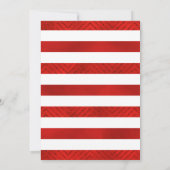 40周年結婚記念日招待状、擬似グリッター 招待状 (裏面)