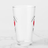 40周年結婚記念贈パーソナライズされたり物 タンブラーグラス (右)