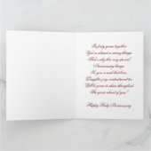 40周年結婚8x5x11 カード (内部)