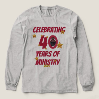 40周年記念のお祝い トライブレンドTシャツ