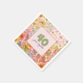 40周年記念コスモスフローラ園 スタンダードカクテルナプキン (角)